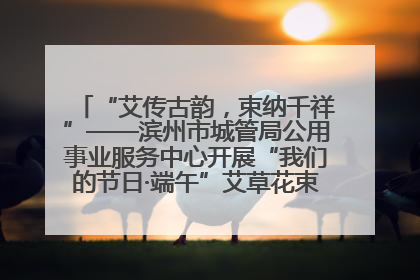 “艾传古韵，束纳千祥”——滨州市城管局公用事业服务中心开展“我们的节日·端午”艾草花束制作主题活动