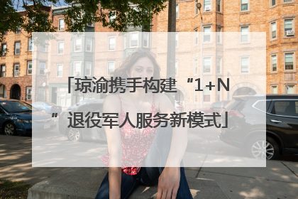 琼渝携手构建“1+N”退役军人服务新模式