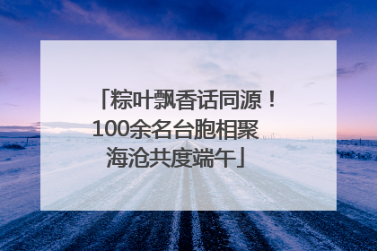 粽叶飘香话同源！100余名台胞相聚海沧共度端午