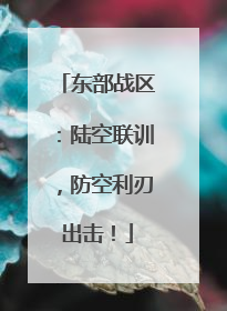 东部战区：陆空联训，防空利刃出击！