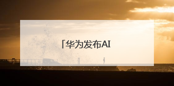 华为发布AI DC解决方案