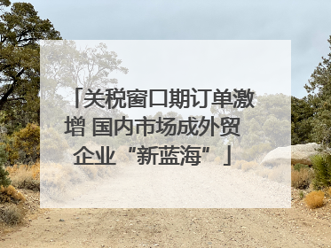 关税窗口期订单激增 国内市场成外贸企业“新蓝海”