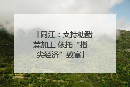 同江：支持糖醋蒜加工 依托“指尖经济”致富