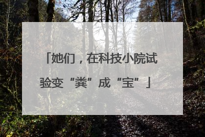 她们，在科技小院试验变“粪”成“宝”