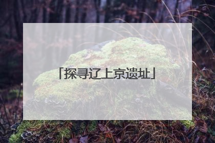 探寻辽上京遗址