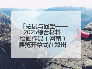 拓展与回望——2025综合材料绘画作品（河南）展览开幕式在郑州美术馆举办