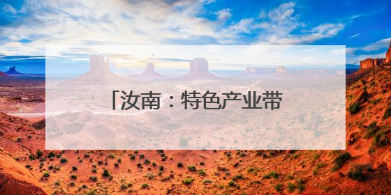 汝南：特色产业带动农民增收致富