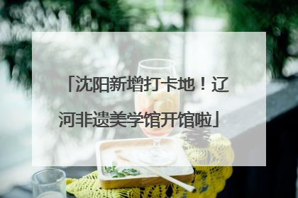 沈阳新增打卡地！辽河非遗美学馆开馆啦
