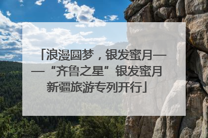 浪漫圆梦，银发蜜月——“齐鲁之星”银发蜜月新疆旅游专列开行