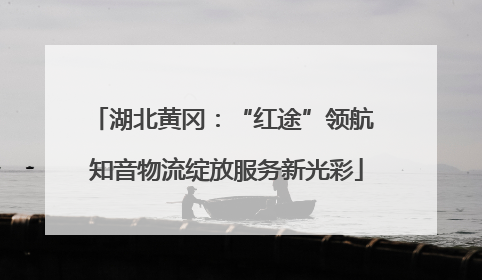 湖北黄冈：“红途”领航 知音物流绽放服务新光彩