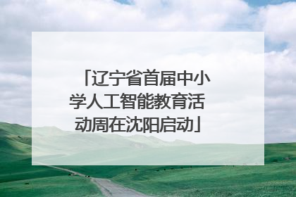 辽宁省首届中小学人工智能教育活动周在沈阳启动