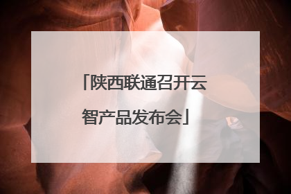 陕西联通召开云智产品发布会