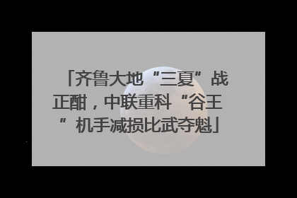齐鲁大地“三夏”战正酣，中联重科“谷王”机手减损比武夺魁