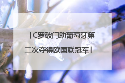 C罗破门助葡萄牙第二次夺得欧国联冠军